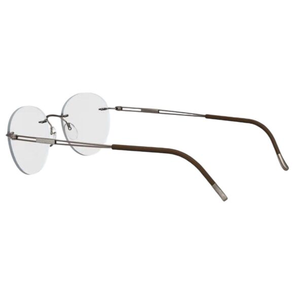 Silhouette 5521 EP TNG 2018 Eyeglasses | Coffee Brown | 48-20-145 | Unisex - Picture 7 of 10